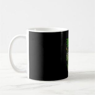 American Flag Fishing St Patrick s Day Irish Lucky Coffee Mug