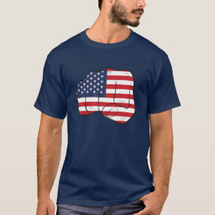 American Flag Fist T-Shirt