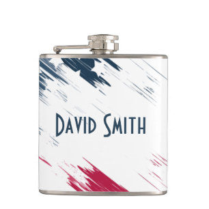 American Flag Flask