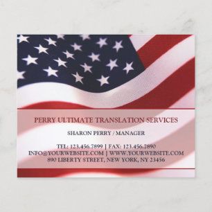 American Flag Flyer