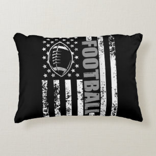 American Flag football Patriotic football Decorative Cushion