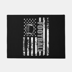 American Flag football Patriotic football Doormat