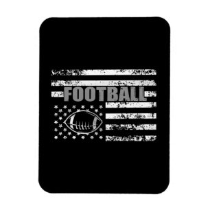 American Flag football Patriotic football Magnet