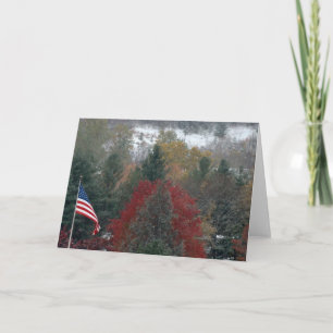 American Flag Forever Card