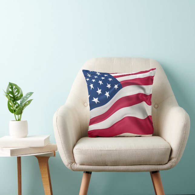 American Flag Freedom Cushion (Chair)