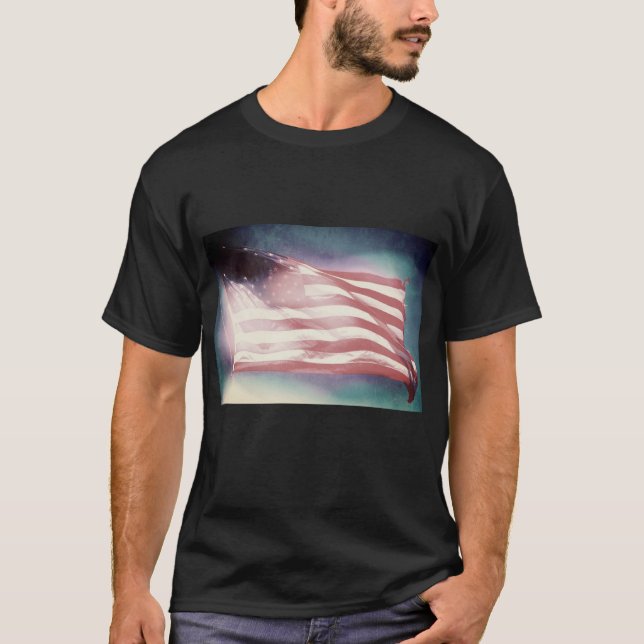 American Flag Freestyle T-Shirt (Front)