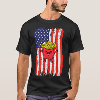 American Flag French T-Shirt
