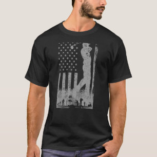 American Flag Golf Club USA 4th Of July For Men Wo T-Shirt