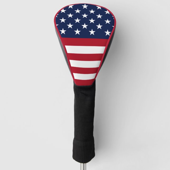 American Flag Golf Head Cover (Front)