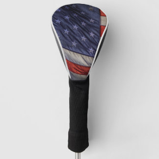 American flag golf head cover