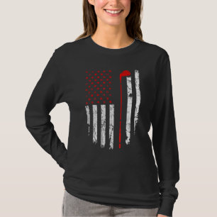 American Flag Golf Usa Patriotic Sport  Christmas T-Shirt