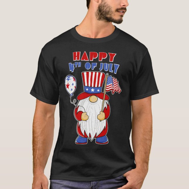 American Flag Happy Independence Day 4th Of July G T-Shirt (Front)