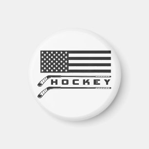 American Flag Hockey Apparel - Hockey Magnet