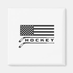 American Flag Hockey Apparel - Hockey Magnet