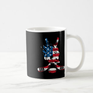 American Flag Hockey T-shirt_1.png Coffee Mug