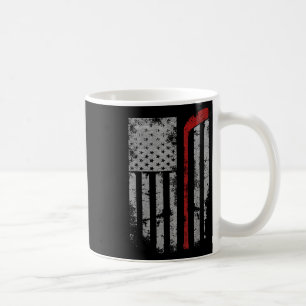 American Flag Hockey Team Gift Hockey Dad Mum T-sh Coffee Mug