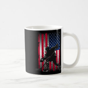 American Flag Hockey Women Kids Men  Coffee Mug