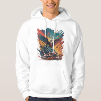 American flag hoodie