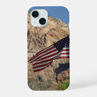 American Flag in Zion National Park I