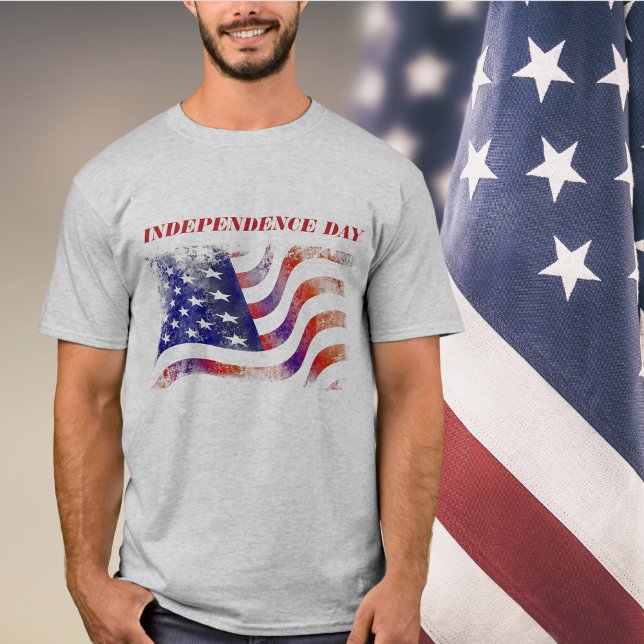 American Flag Independence Day T-Shirt (American Flag Independence Day T-Shirt)