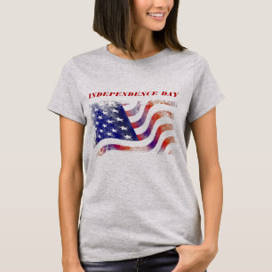 American Flag Independence Day Women's T-Shirt