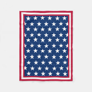 American Flag Inspired Fleece Blanket