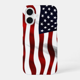 American Flag iPhone 16 Case