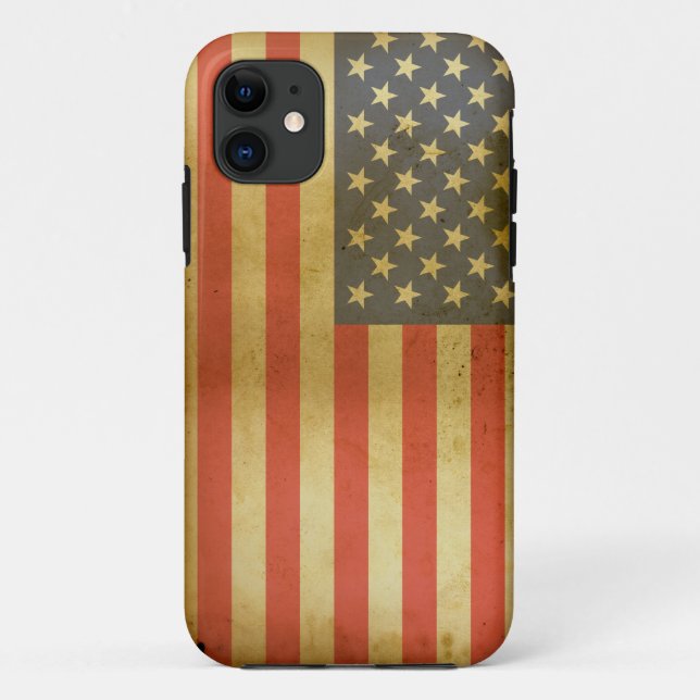American Flag iPhone 5 Barely There™ Case-Mate iPhone Case (Back)