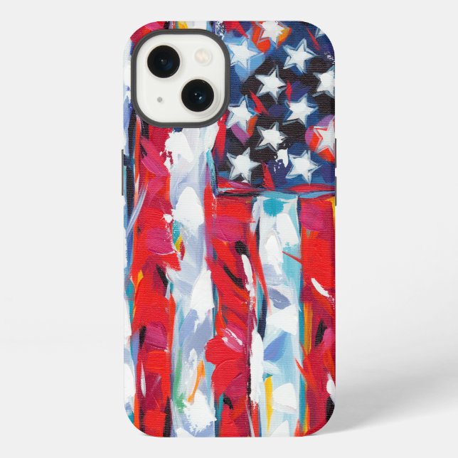 American Flag iPhone Case (Back)