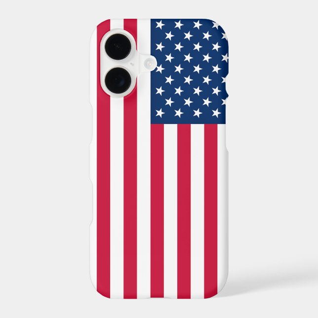 American Flag iPhone Case Patriotic (Back)