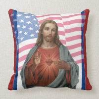 American Flag Jesus Stars Stripes Religious