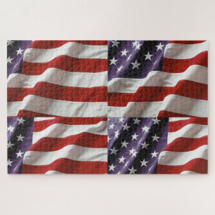 American Flag Jigsaw Puzzle