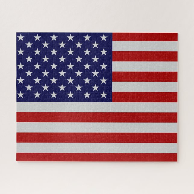 American Flag Jigsaw Puzzle (Horizontal)