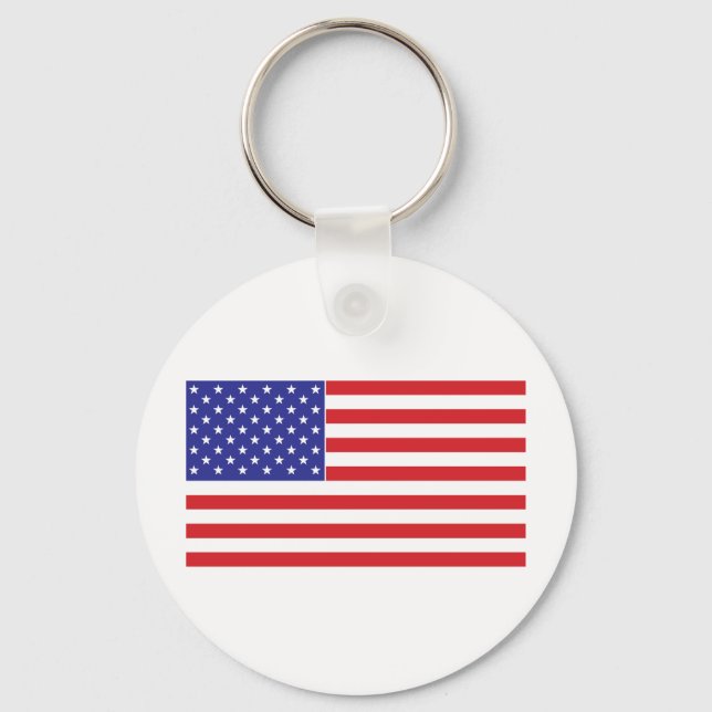 American Flag Key Ring (Front)
