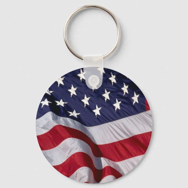 American Flag Key Ring (Front)