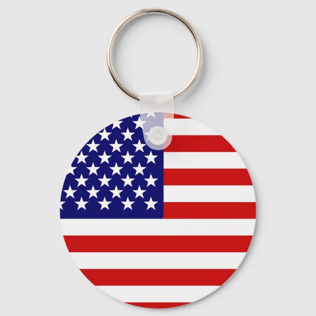 American flag key ring (Front)