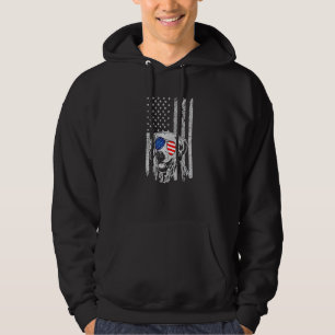 American Flag Labrador Retriever Hoodie