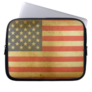 American Flag Laptop Case