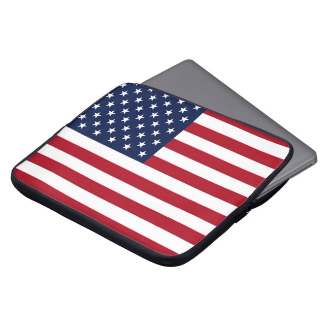 American Flag Laptop Sleeve (Front Top)