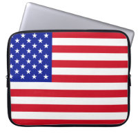 American Flag Laptop Sleeve
