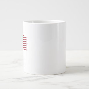 American flag large coffee mug