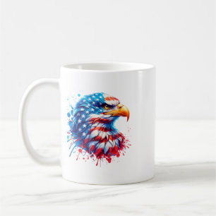 American Flag Ld Eagle Usa 4th Of July Patriotic G Coffee Mug