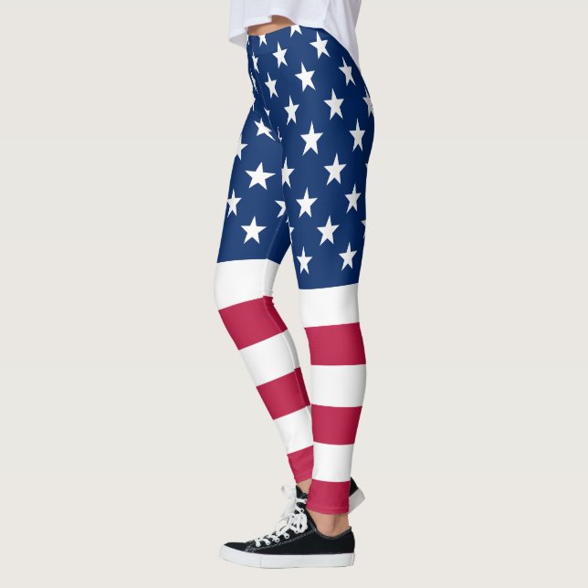 American Flag Leggings (Left)