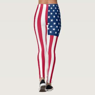 American Flag Leggings - USA