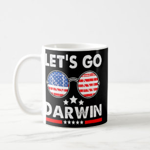 American Flag Let’s Go Darwin  Coffee Mug