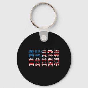 American Flag Lobster Food Usa Patriotism Patriot  Key Ring