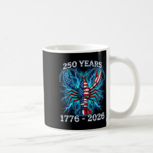 American Flag Lobster Patriotic Crawfish Season Coffee Mug