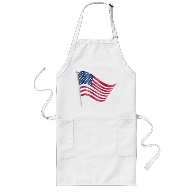 AMERICAN FLAG LONG APRON (Front)