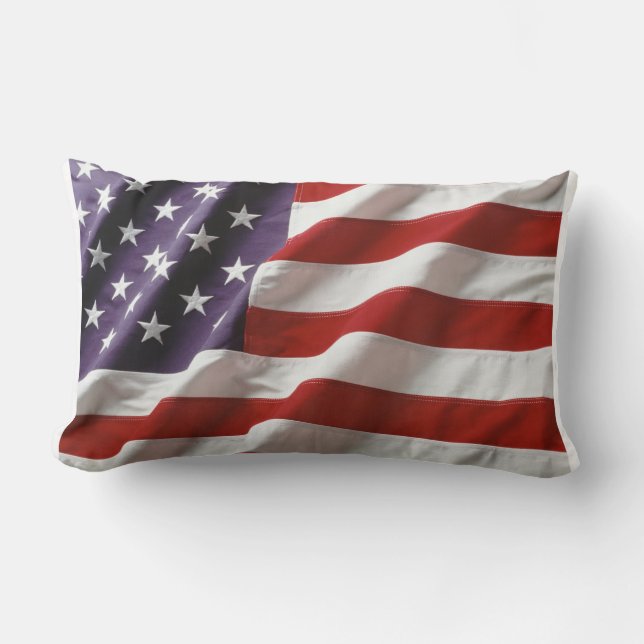 American Flag Lumbar Cushion (Front)