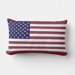 American Flag Lumbar Cushion